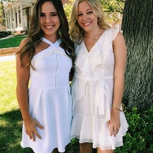 White Francesca’s dress